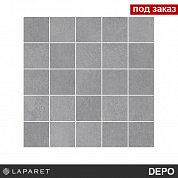 Декор Depo мозаичный серый 25*25