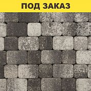 Плита тротуарная 1КО.6 М (172/115/57*115*60) гранит К н/м листопад (черный, белый)/14,56м2