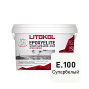 Litokol EPOXYELITE / 1 кг. Эпоксидная затирка + клей для различных видов облицовки. "E.100 СУПЕРБЕЛЫЙ"