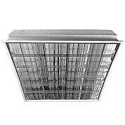 Светильник&nbsp;&nbsp;растровый без ламп ЛВО 4-х ламп.