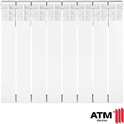 Радиатор биметаллический ATM Ferro, 500х80, 10 сек.