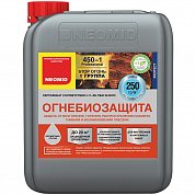 Огнебиозащита NEOMID 450-1 (1 группа огнезащитной эффективности) бесцветный (10 кг)