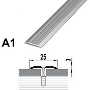 Порог-стык 25*1350мм алюминий (170 Дуб венеция)&nbsp;&nbsp;А1