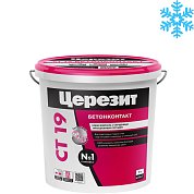 CT 19 Зима. Грунтовка бетоноконтакт, 5кг. Церезит
