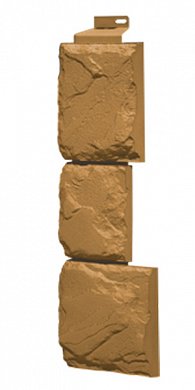 Наружний угол "FineBer"  Камень Крупный песочный 0,5м 