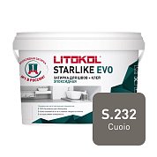 Litokol STARLIKE EVO / 2,5 кг. Эпоксидная затирка + клей для всех видов облицовки. Цвет: "S.232 CUOIO"