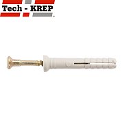  Дюбель с шурупом "Быстрый монтаж"&nbsp;&nbsp;8* 80 SM-L пот.борт "Тех-КРЕП"