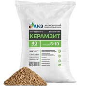  Керамзит фасованный фр.&nbsp;&nbsp;5-10 (0,05 куб/м в мешке) 11 кг мелкий г. Алексин