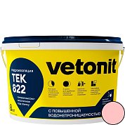 Vetonit ТЕК 822. Мастика гидроизоляционная, розовая, 8 кг