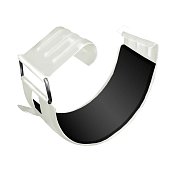 Соеденитель желоба Optima 125мм, белый