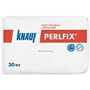 ПЕРЛФИКС. Клей гипсовый для монтажа ГКЛ и ПГП, 30 кг. Knauf