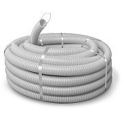 Труба гофрированная ф-16 с протяжкой серая (100м бухта)&nbsp;&nbsp; IEK 