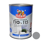 Эмаль алк. ПФ-115 Серая&nbsp;&nbsp;1,8кг "Олеколор" 