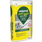 Vetonit PROFI GYPS. Штукатурка гипсовая усиленная , 25кг
