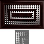 Экран радиатора&nbsp;&nbsp;Венге КВАРТЭК "Эллада" (венге 0,6*0,6)