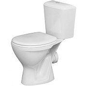 Унитаз компакт "Pro" н/п белый (в компл. сидение, однорежн. арматура)