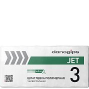JET 3. Шпатлевка полимерная универсальная, 20кг. Danogips 
