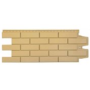 Фасадная панель GL 1,105м*0,410м клинкерный&nbsp;&nbsp;кирпич стандарт песочная Sn=038 м2