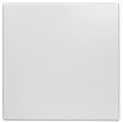 Кассета потолочная АР600&nbsp;&nbsp;Эконом белый матовый перф.TEGULAR