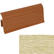 Плинтус "Дуб Северный" IDEAL с кабельканалом 2,5м 