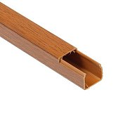 Кабель-канал&nbsp;&nbsp;Темный орех 20*10 мм 2,0м&nbsp;&nbsp;Т-Plast