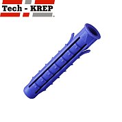 Дюбель распорный&nbsp;&nbsp; Чапай 12* 70 шипы-усы "Тех-КРЕП" (синие)