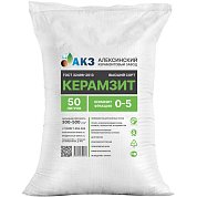 Керамзит. Мешок 50 л, фракция 0-5. ''Подсыпка под суперпол'', г. Алексин
