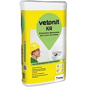 Vetonit KR. Шпаклевка финишная для стен и потолков, 20 кг 