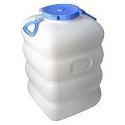 Бак-канистра&nbsp;&nbsp;80 л прямоуг. с ручками