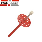 Дюбель д/изоляц. 10* 80 с метал. гв. с термоголовкой IZL-T "Тех-КРЕП"