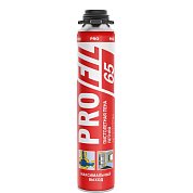 PROFIL 65 PRO (пистолет). Монтажная пена, летняя, 820 мл. SOUDAL