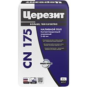 CN 175. Наливной пол быстротвердеющий усиленный (3-60мм), 25кг. Церезит