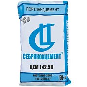 Цемент М - 500 - Д20  СЕБРЯКОВЦЕМЕНТ 50 кг  г.Михайловка 
