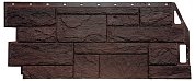 Фасадная панель "FineBer" 1,085*0,447м Камень природный коричневый 