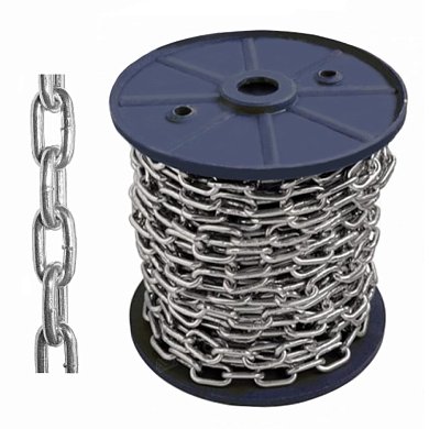 Цепь сварная короткозвенная, оц. SLC&nbsp;&nbsp;5