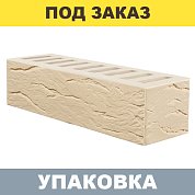 Кирпич Белый Рустик облицовочный (Евроформат) г.Старый Оскол ГОСТ (660шт.)