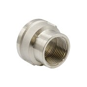 Муфта переход. 3/4" * 1/2" никель