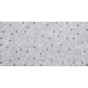 Панели ПВХ&nbsp;&nbsp;Мозаика "Серый микс" 960*480*0,3 мм ДЕКОКАМ