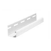 J-профиль к фасадной панели "FineBer" 3м белый 