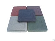 Люк полимерно-композитный&nbsp;&nbsp;685/685мм 3т&nbsp;&nbsp;серый квадрат.