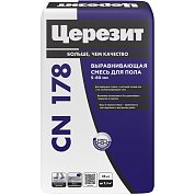 CN 178. Выравнивающая смесь для пола (5 - 80 мм), 25 кг. Церезит