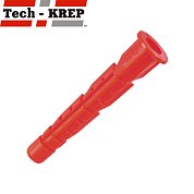 Дюбель распорный&nbsp;&nbsp; ZUM&nbsp;&nbsp;8*42 "Тех-КРЕП" с бортиком