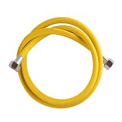Шланг газовый ПВХ (желтый) 1/2" г/г 1,8 м