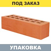 Кирпич Красный "Дерево" облицовочный (0.7 NF) г.Железногорск (720 шт.)