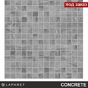 Декор Concrete Мозаика тёмно-серый 30х30