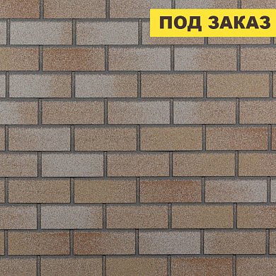 ТЕХНОНИКОЛЬ HAUBERK фасадная плитка, Кирпич, Каталонский & 4T4X21-0107RUS, м2