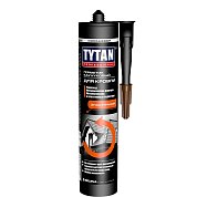 ГЕРМЕТИК КАУЧУКОВЫЙ ДЛЯ КРОВЛИ. Коричневый, 310 мл. Tytan Professional