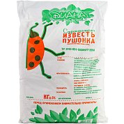 Известь-пушонка строительная гашеная, 30 кг. "Диана"