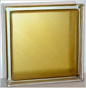 Стеклоблок "Арктика" коричневый окрашен. внутри 19*19*8см.Glass Block Brown 1919/8 Arctic