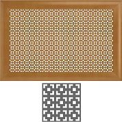 Экран радиатора&nbsp;&nbsp;Груша Дамаск "ВЕРОН" (бук 0,6*0,6)